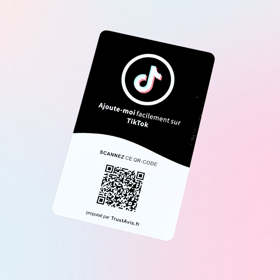 Trust'Card - Carte TikTok NFC