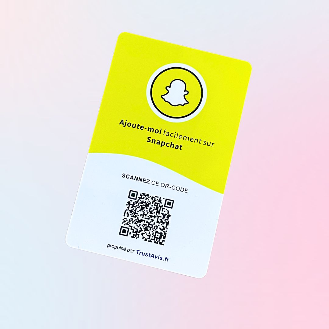 Trust'Card - Carte Snapchat NFC