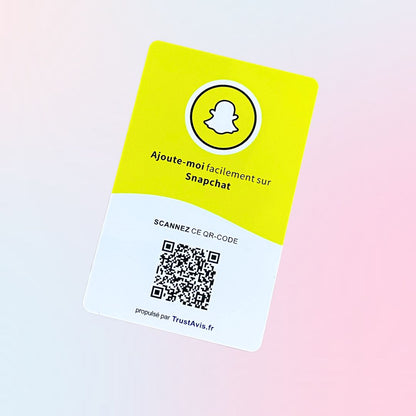 Trust'Card - Carte Snapchat NFC