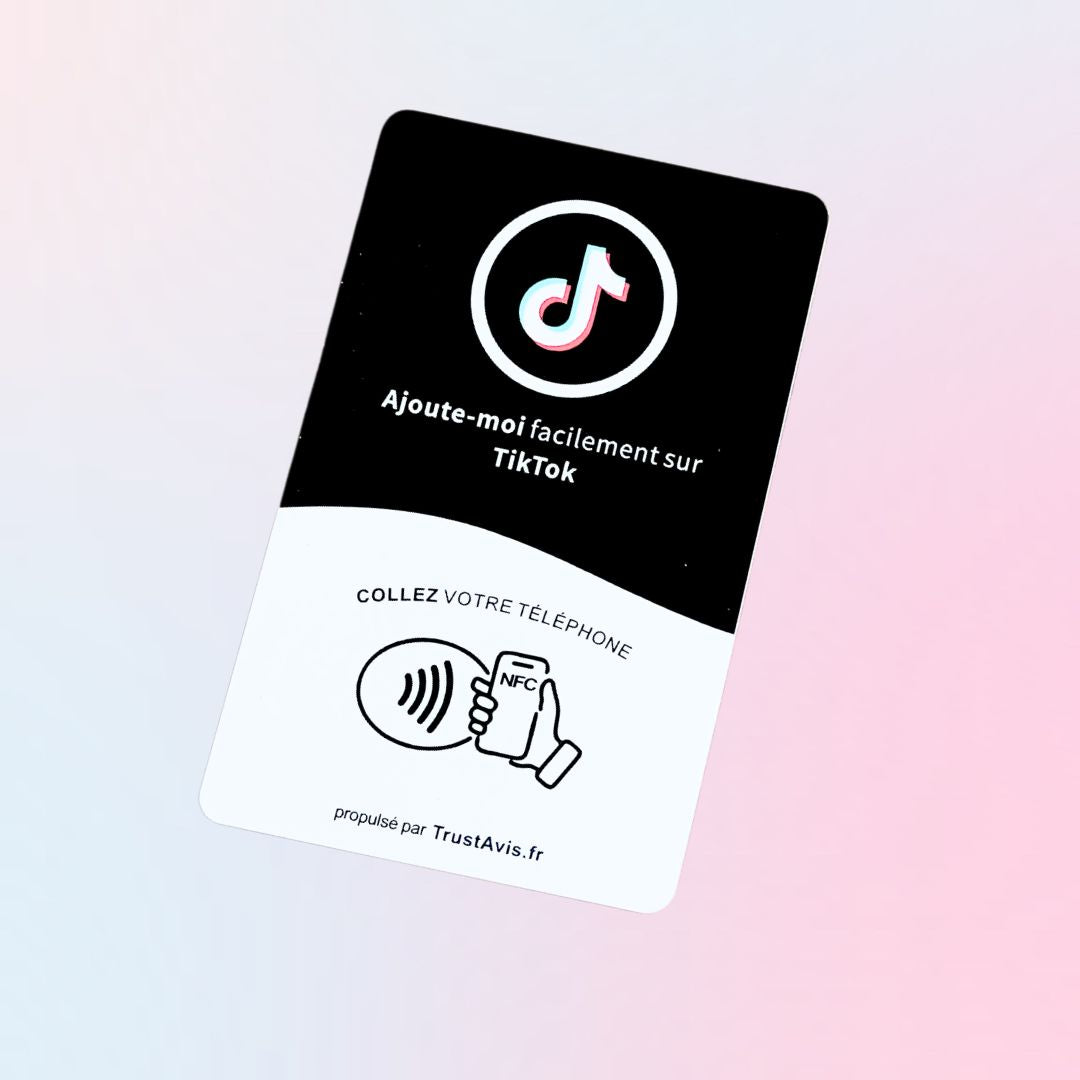 Trust'Card - Carte TikTok NFC
