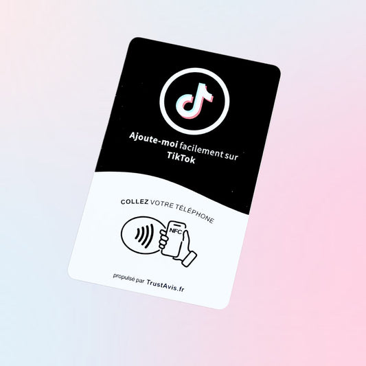 Trust'Card - Carte TikTok NFC