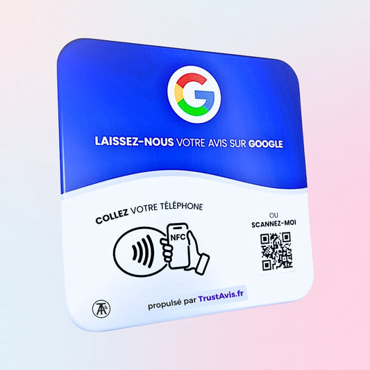 Plaque NFC Google Avis