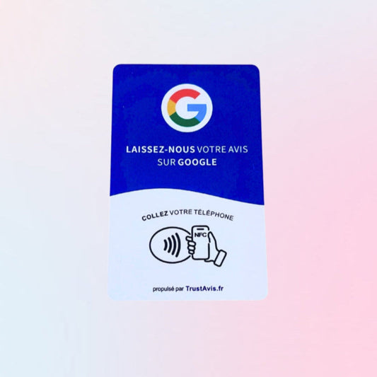 Trust'Card - Carte Avis Google