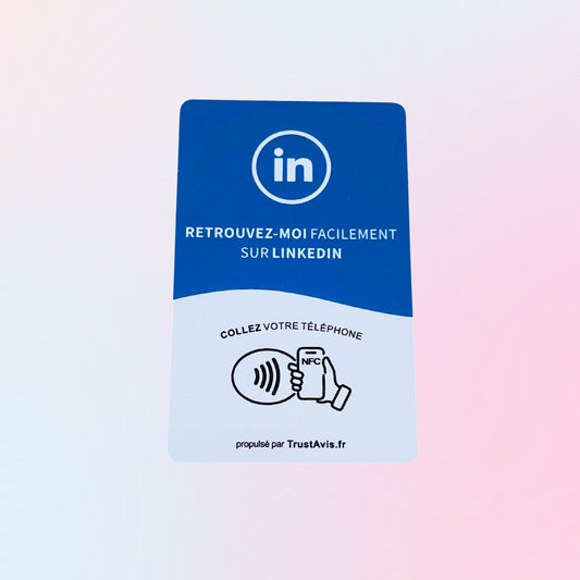 Trust'Card - Carte Linked'In NFC