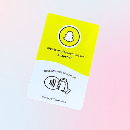 Trust'Card - Carte Snapchat NFC
